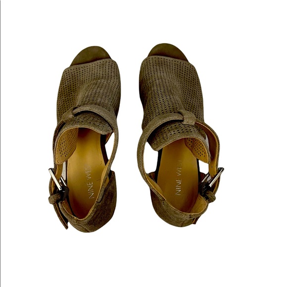 Nine West Heels With Straps Sz 7 women - Picture 6 of 10